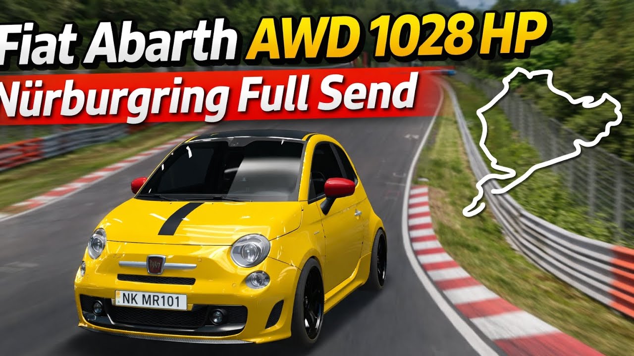 Fiat Abarth AWD 1028 HP Nurburgring Full Send 1028 hp car | Racing Xperience