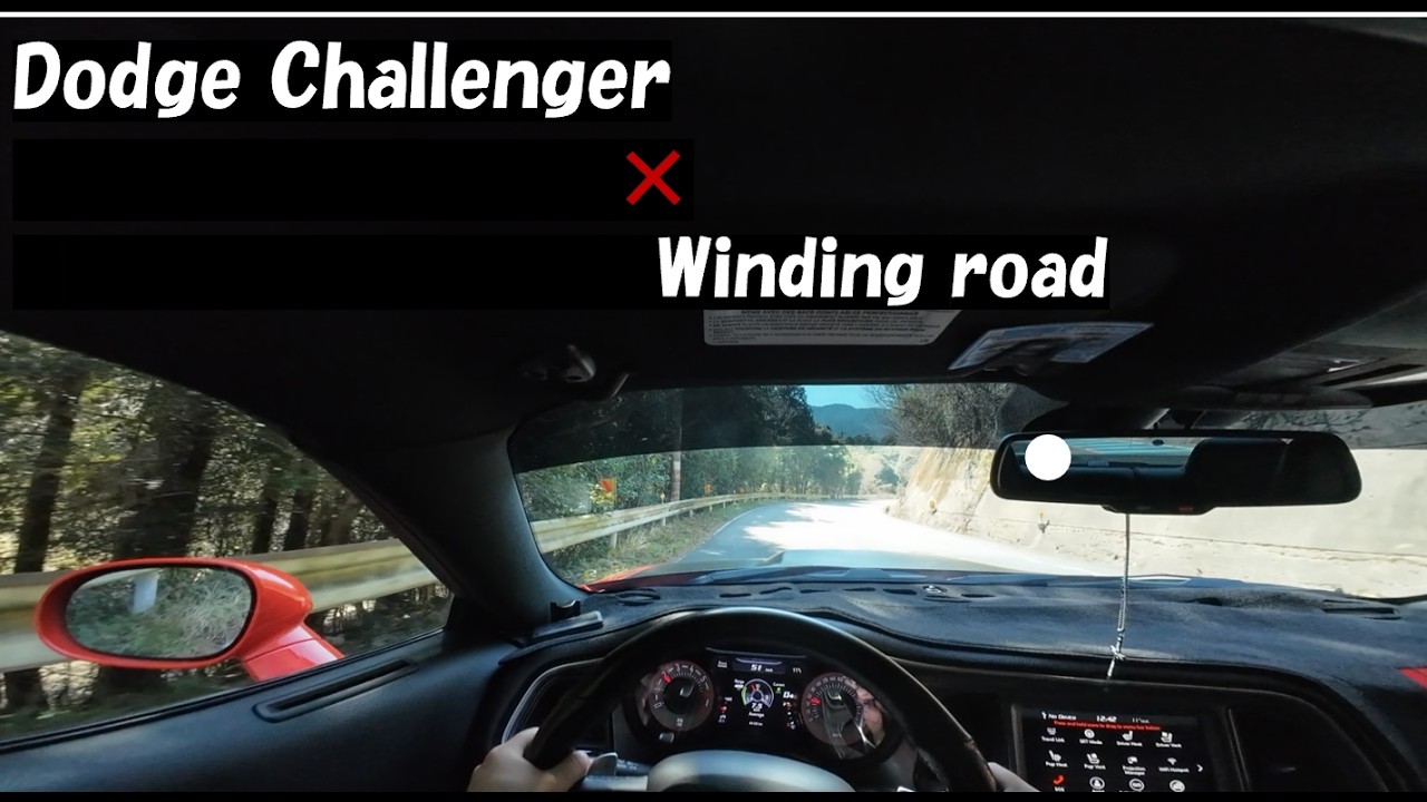 [POV]アメ車で日本のワインディングを走る。American Muscle vs Japanese Touge