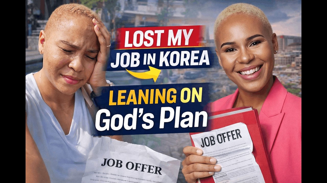 Leaning towards divine provision after loosing my job in South Korea