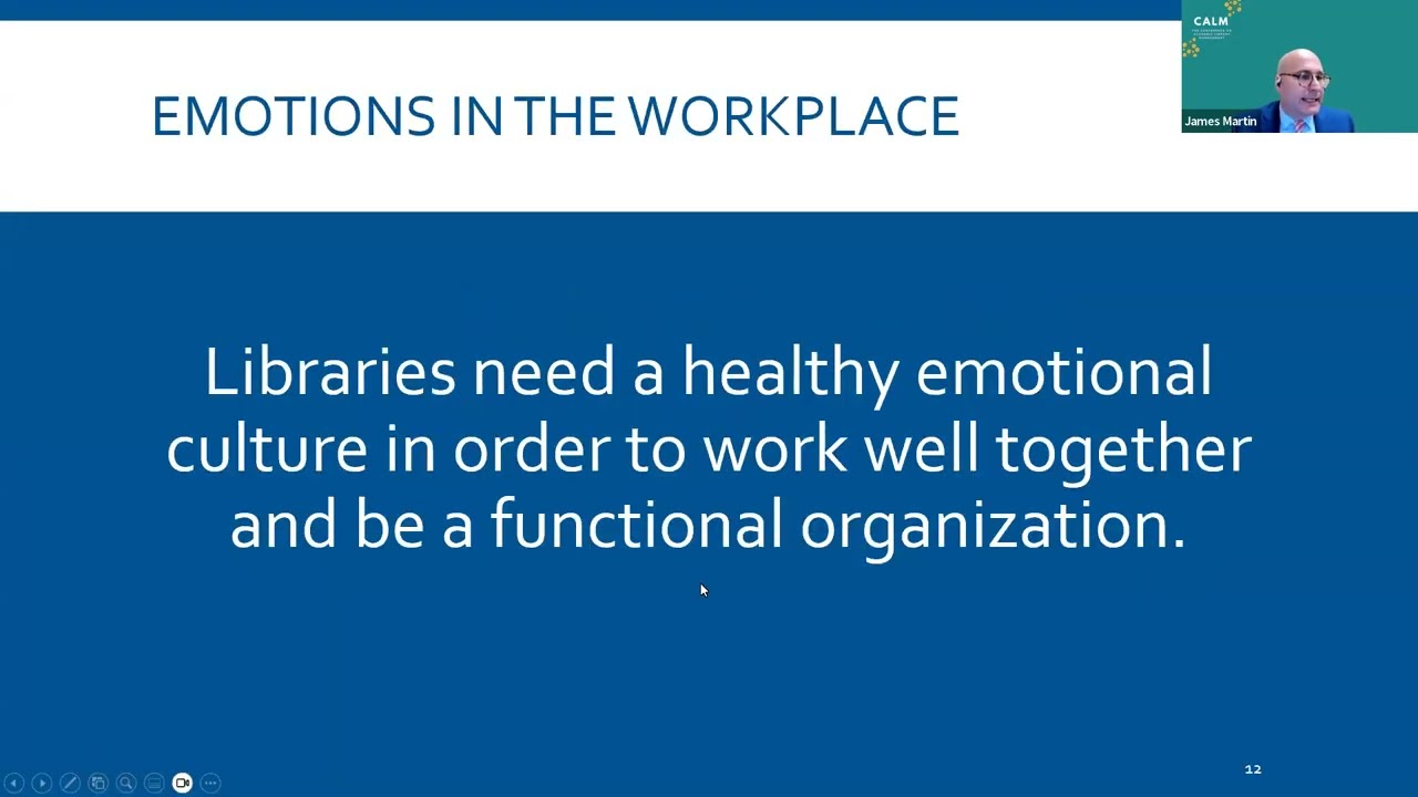EI in the Workplace: Creating an Emotionally Intelligent Library Culture