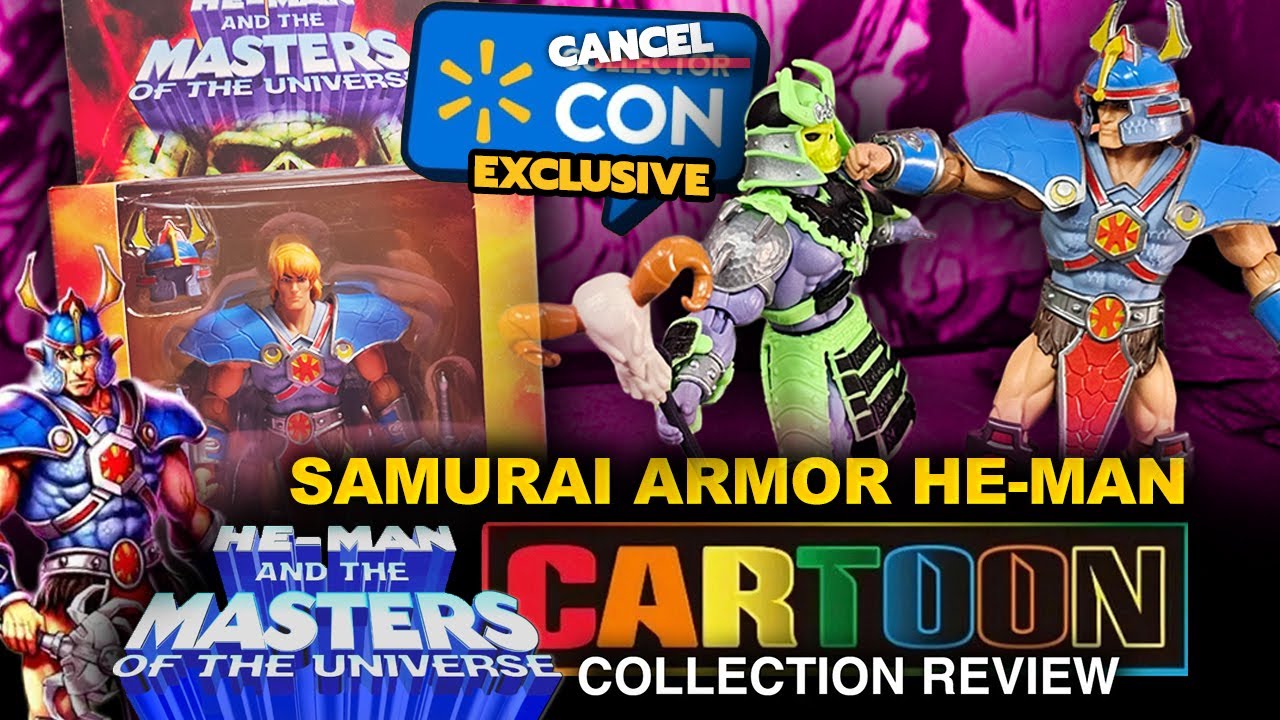 Обзор фигурки Хи-Мэна в самурайских доспехах из серии Motu Origins 200X Cartoon Collection! Экскл...