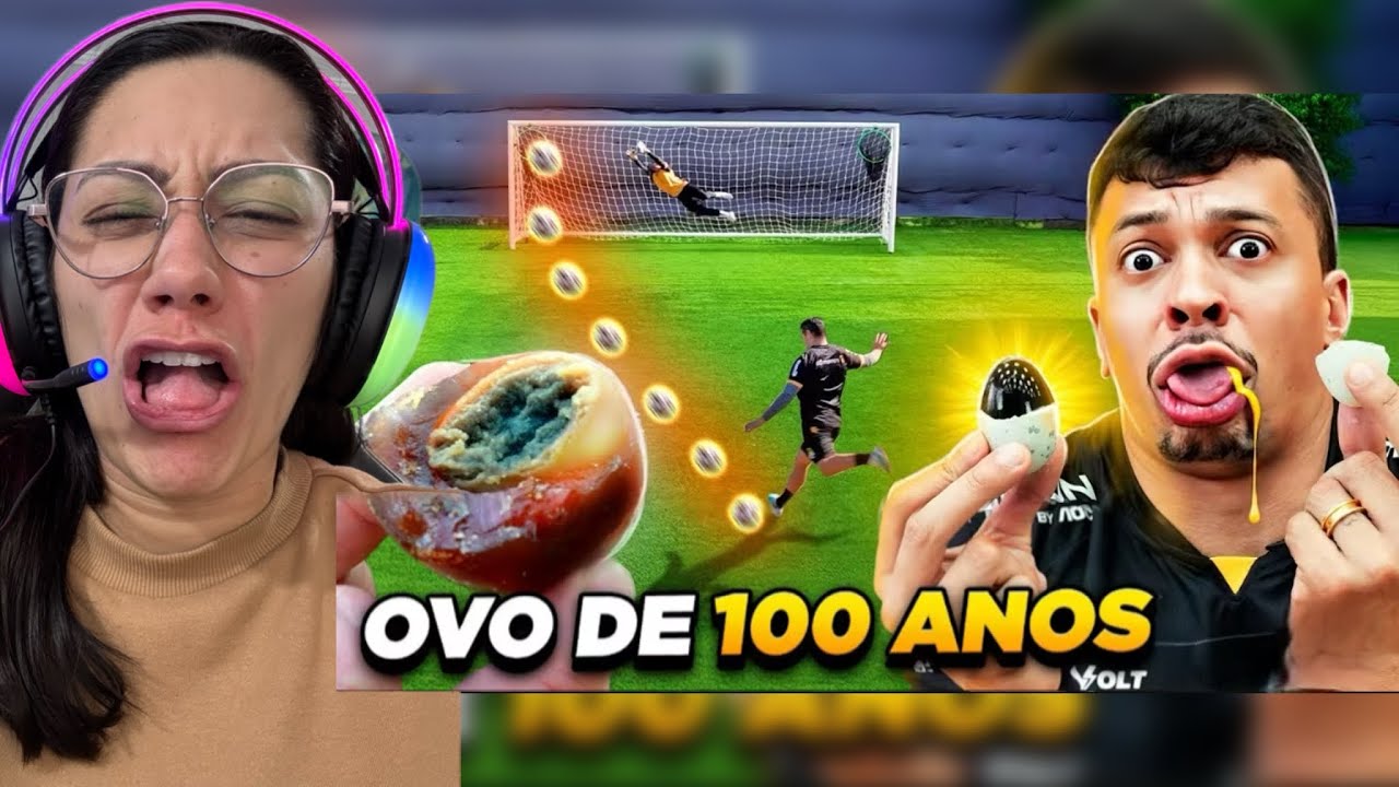O PIOR DO CANAL VAI COMER O OVO CENTENÁRIO NOJENTO! 🤮- React Canal Reversão 