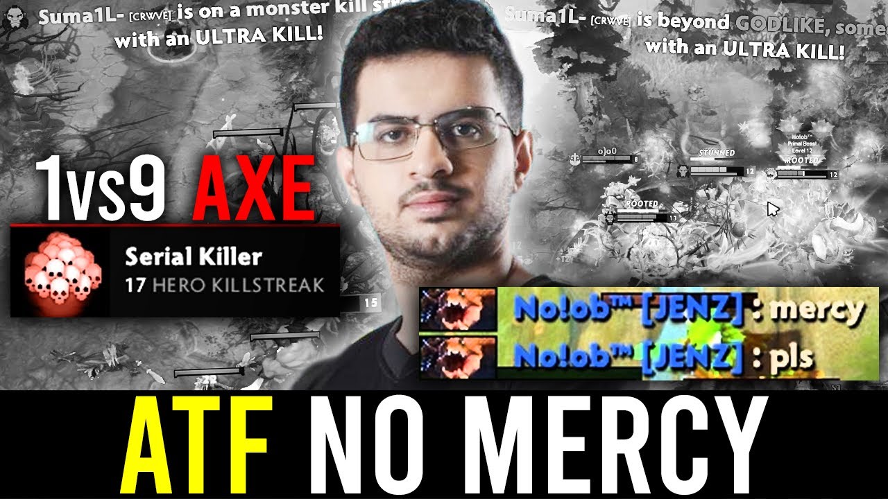 when RANK 17 MMR begging for MERCY from ATF AXE..