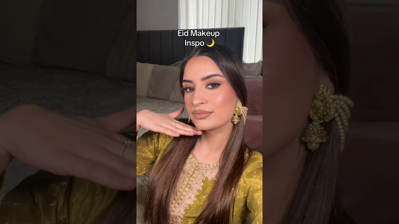 Eid Makeup Inspo🌙#eidglam#eidmakeup#eid2025#pakistani#browngirl#eid#makeup#fyp#goviral#shorts