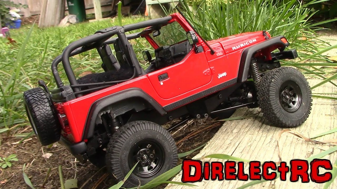 RC4WD 1/18 4x4 with a Maisto Jeep body - DirelectRC