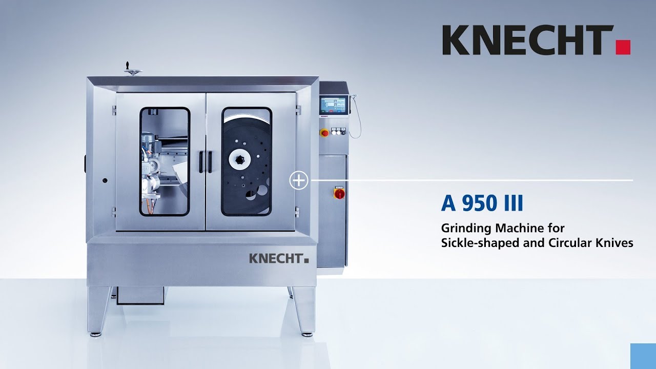 Grinding Machine for Sickle-shaped and Circular Knives A 950 III