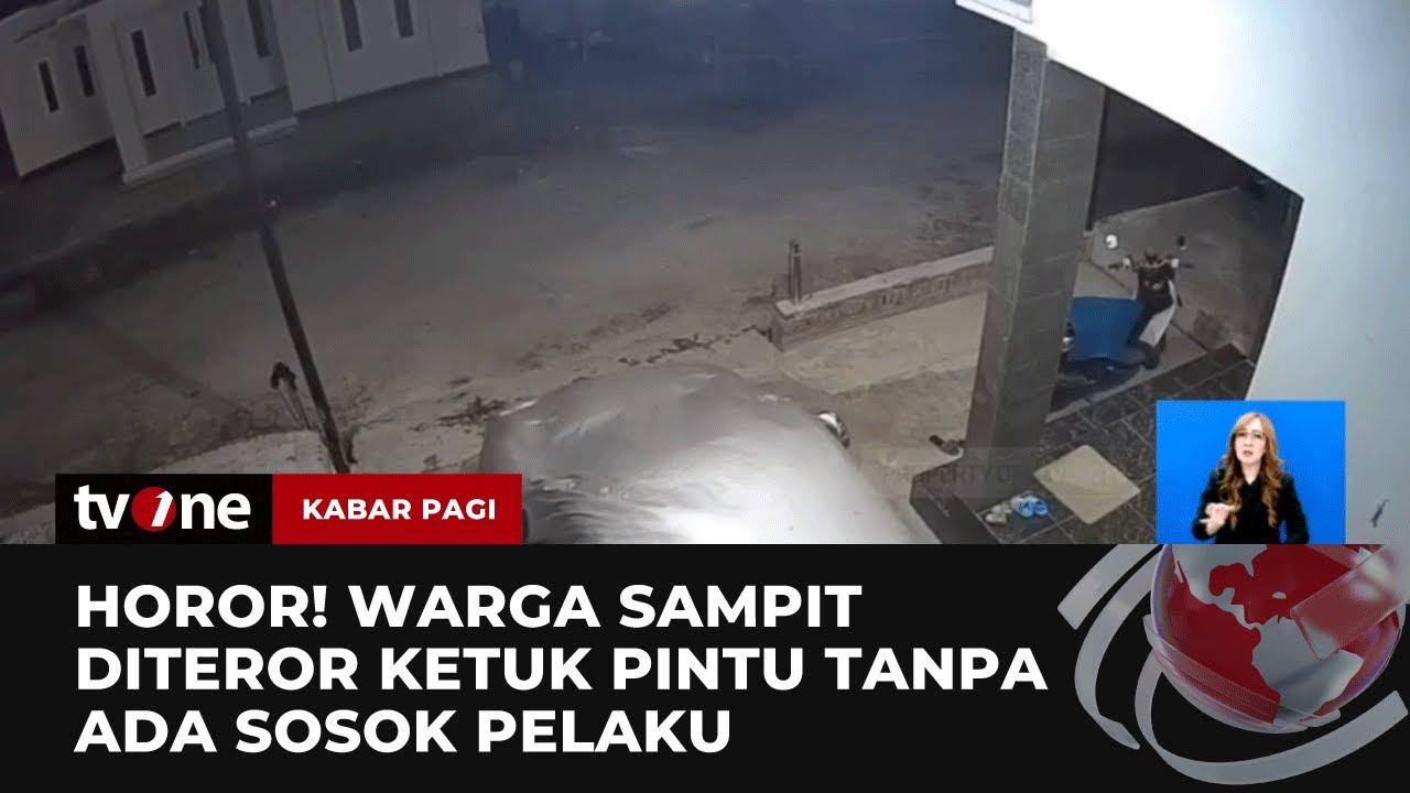 Ketukan Pintu Misterius Tanpa Sosok Teror Warga Sampit | Kabar Pagi tvOne