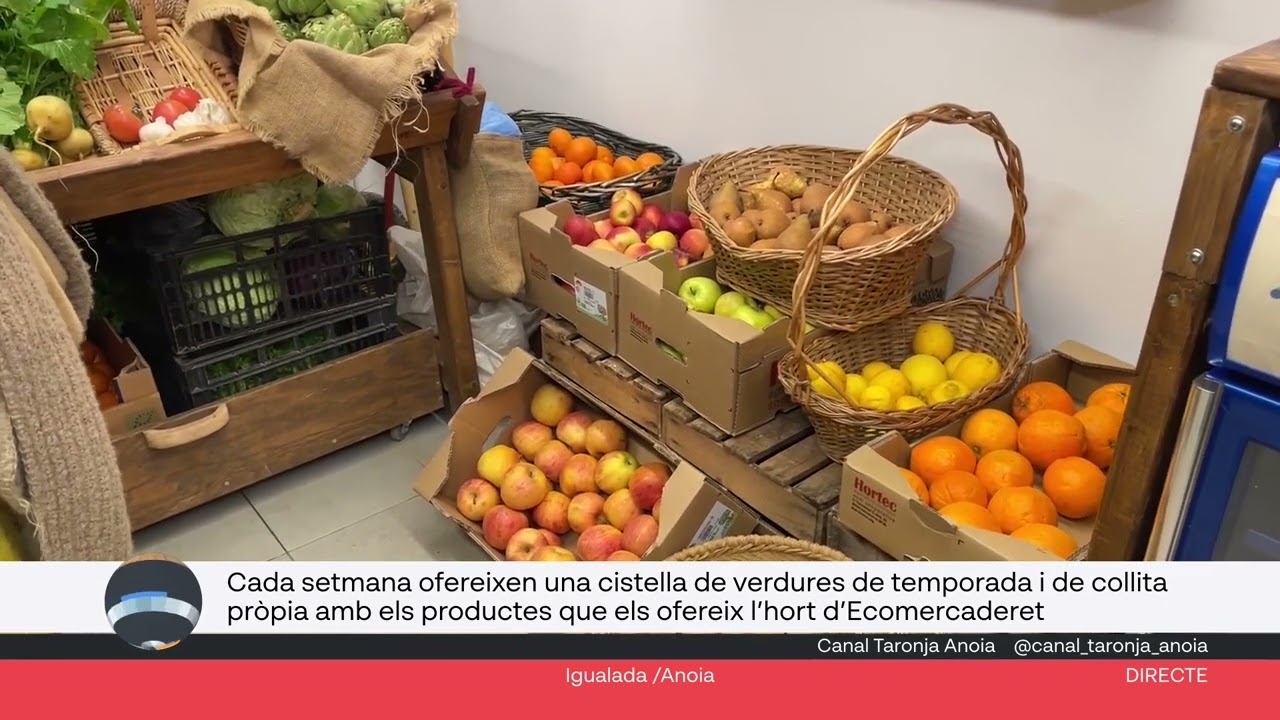 Visitem l'Ecomercaderet, la nova incorporació al Mercat de la Masuca d'Igualada