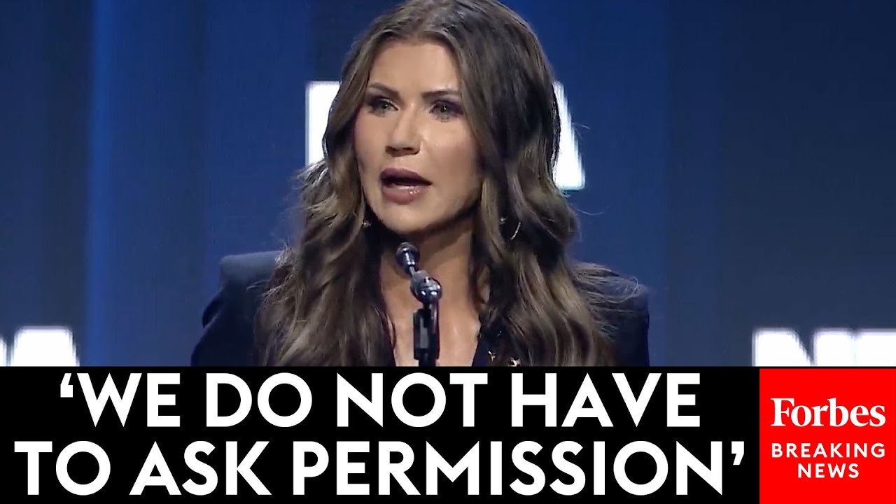 Kristi Noem Tells NRA Right To Own Guns Is 'God-Given'