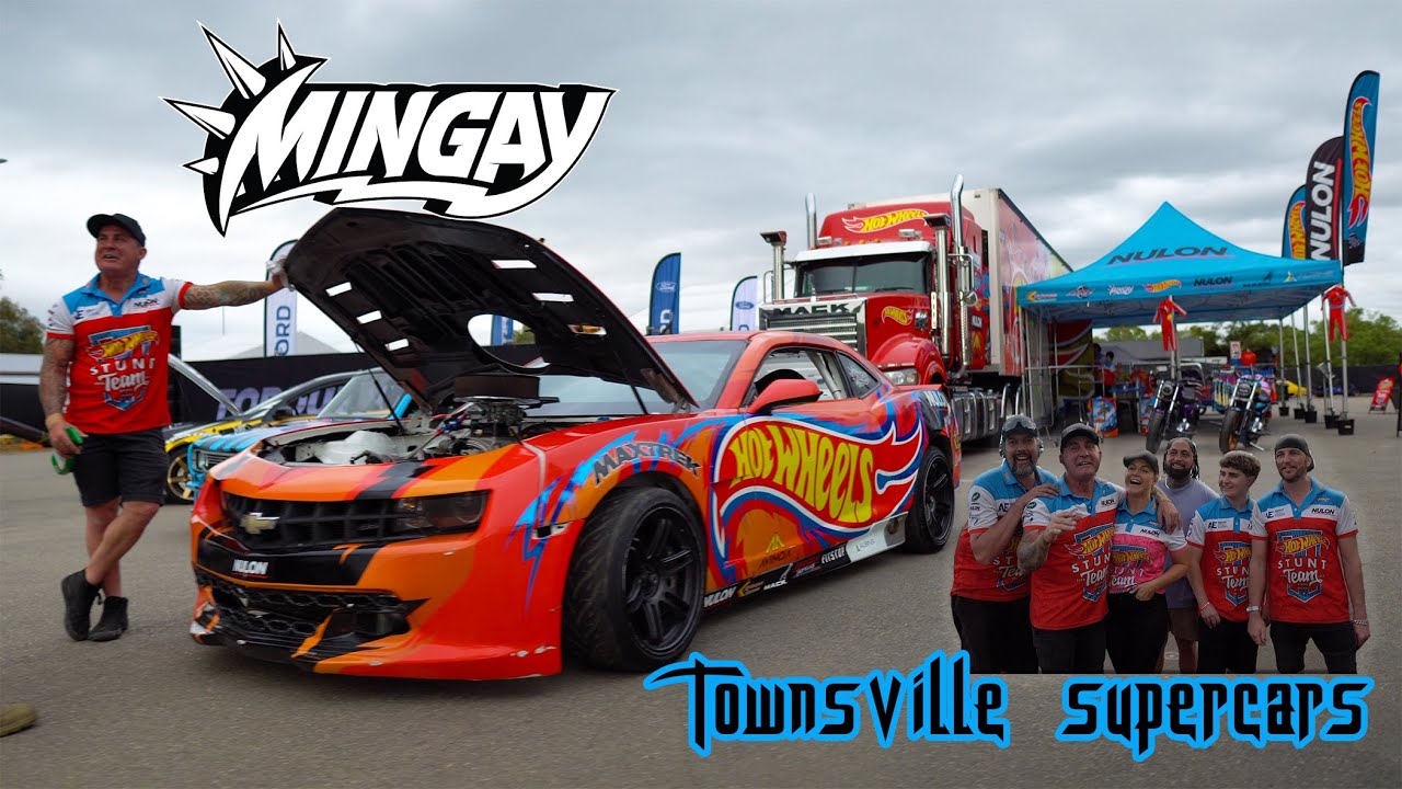 Команда каскадёров Hot Wheels разгромила суперкары NTI Townsville