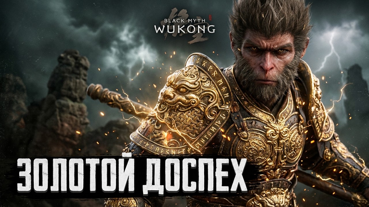 Black Myth: Wukong | Часть 48 | Торнадо, молнии и Золотой доспех Содзи Укуна