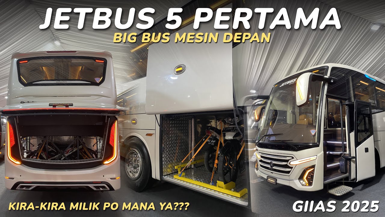 JETBUS 5 MESIN DEPAN, TERNYATA CAKEP JUGA YA 😍 REVIEW BIG BUS MERCEDES BENZ OF 1625, Cocok Buat ATB