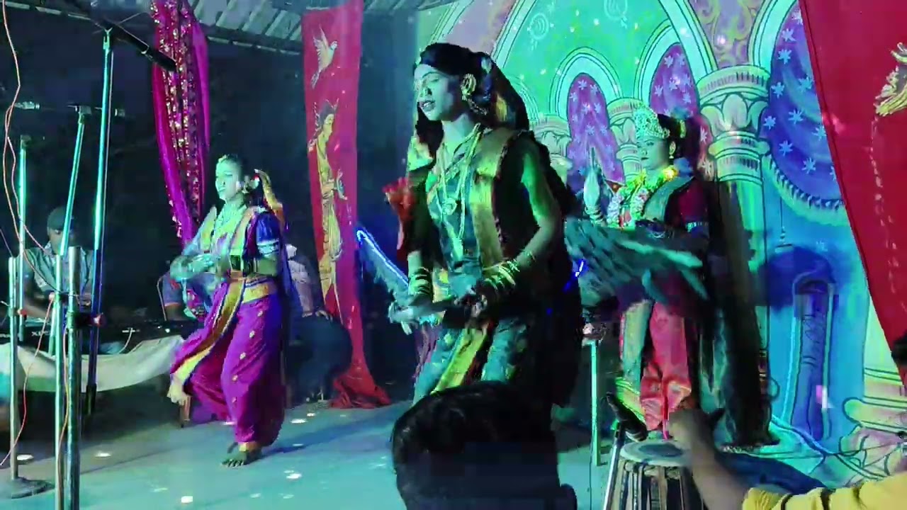 श्री वाघजाई देवी भरारी नाट्य नमन मंडळ देवरुख गणेश आराधना#bahuranginaman#viralvideo#naman#konkanpremi