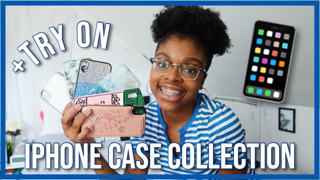 MY IPHONE XR CASE COLLECTION + TRY ON! 📱