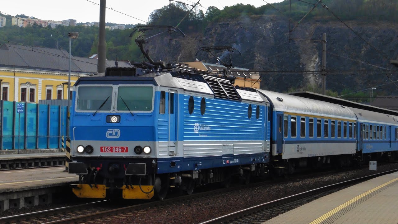 Vlaky - Ústí nad Labem hlavní nádraží - 28. + 30.8.2020