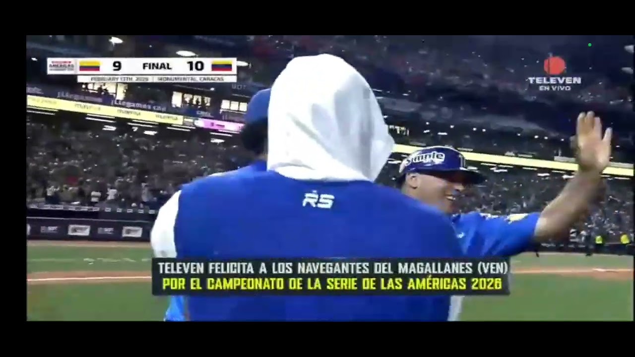 Magallanes campeón en la serie de América 