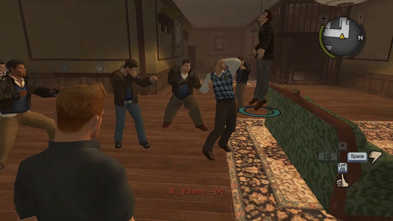 Bully SE: Derby (Chase Uppercut) vs. Greasers (Except Johnny)
