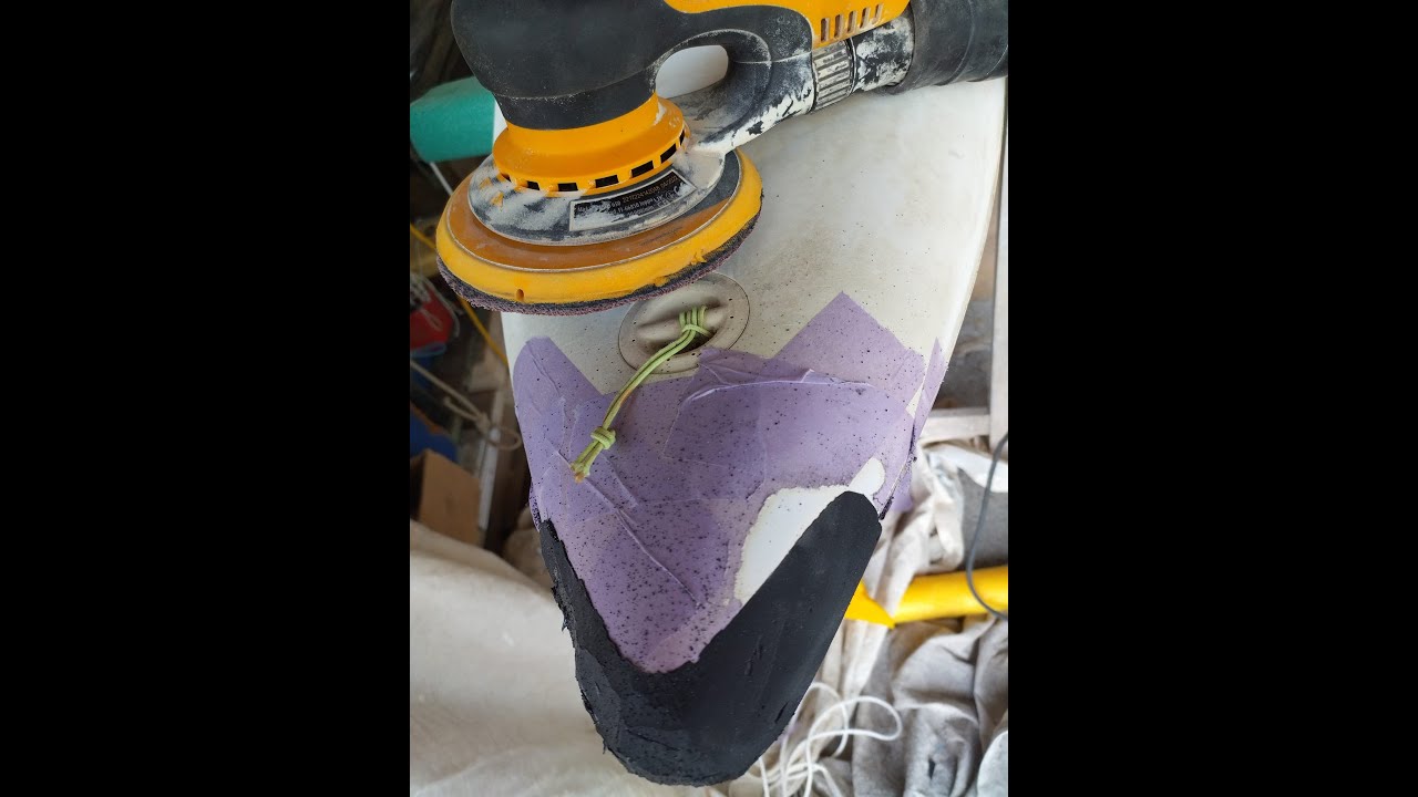Rubber nose rebuilding Windsurf Mistral