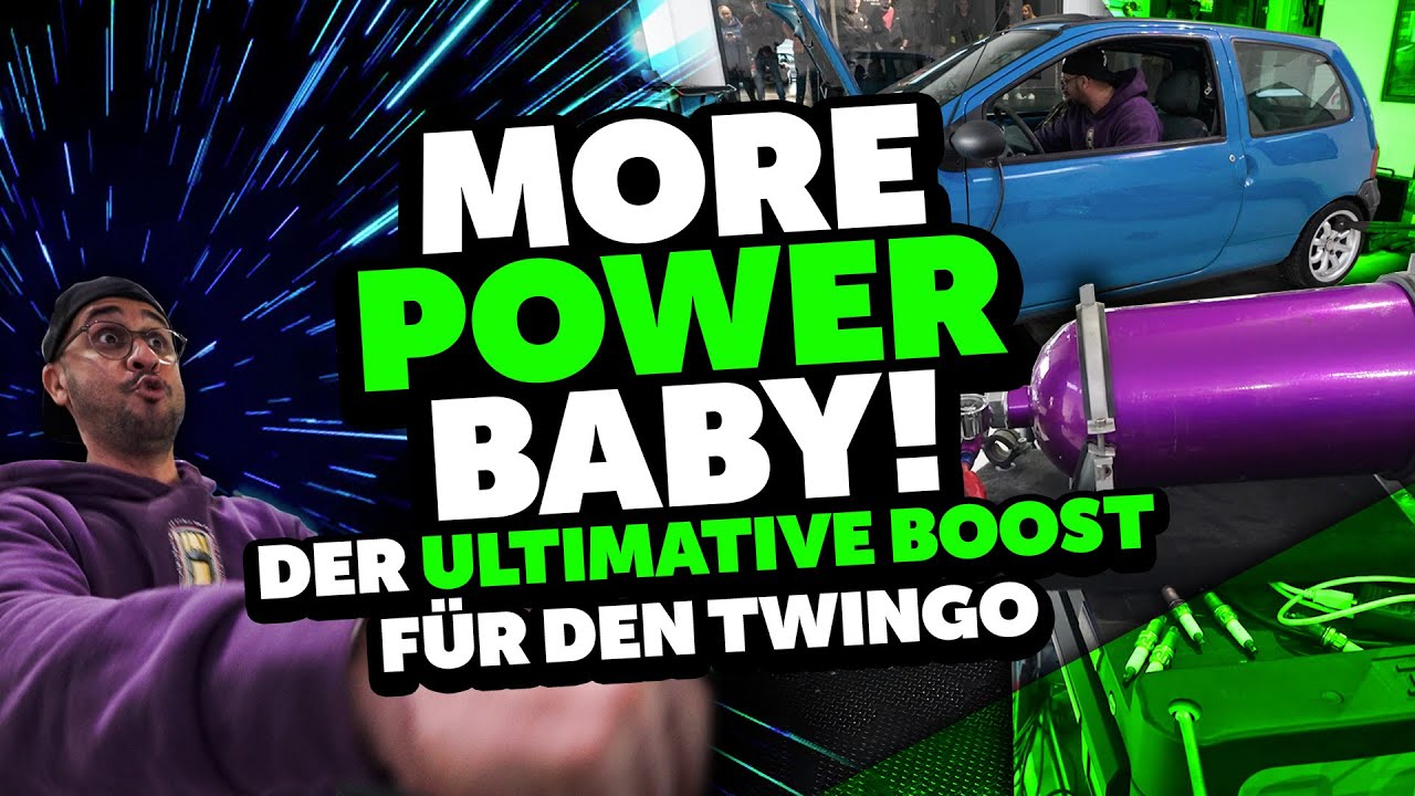 JP Performance - MORE POWER BABY! | BOOST FÜR DEN TWINGO!