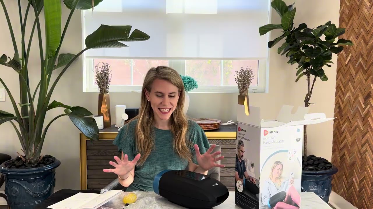 Lifepro legra plus hand massager demo #ad
