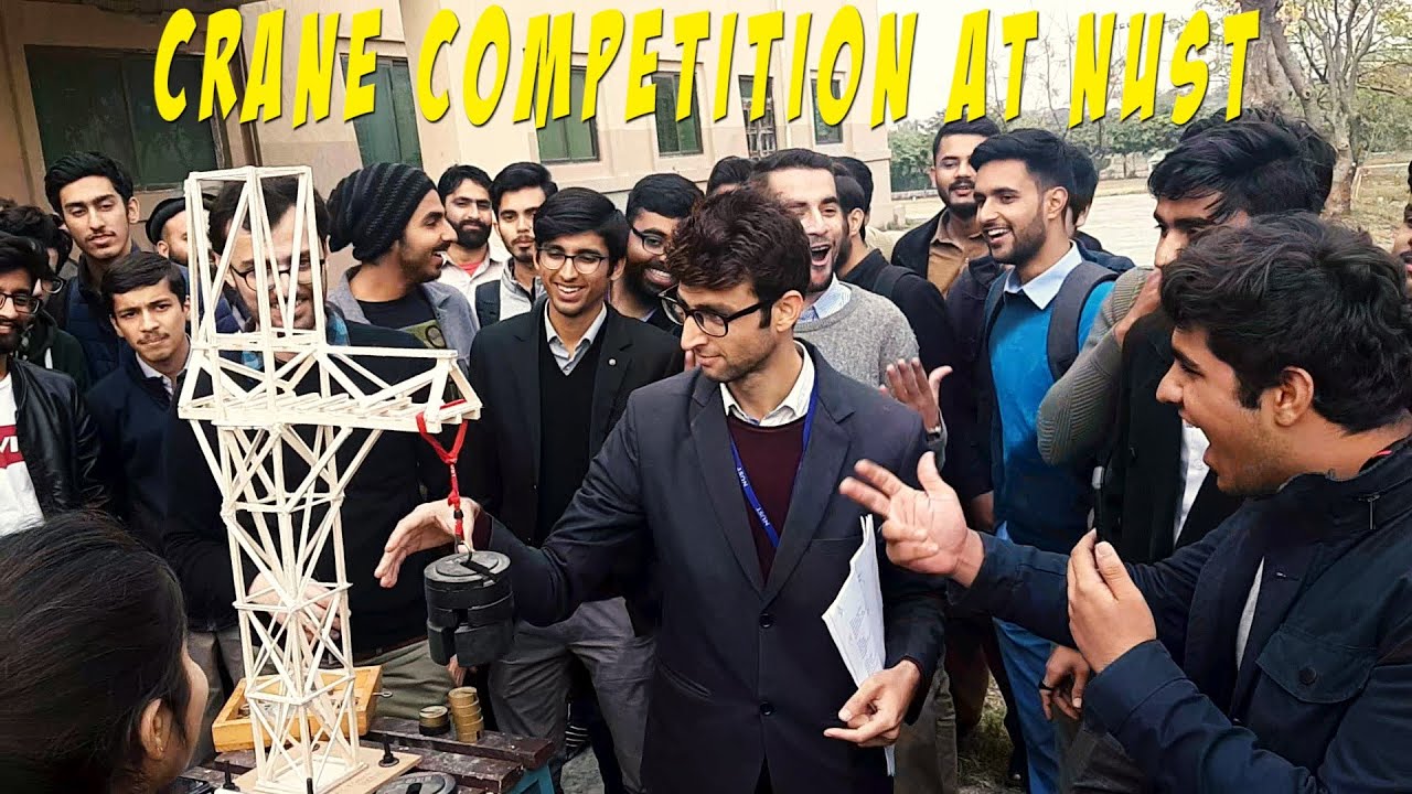 Crane Competition at NUST NICE | vlog 04