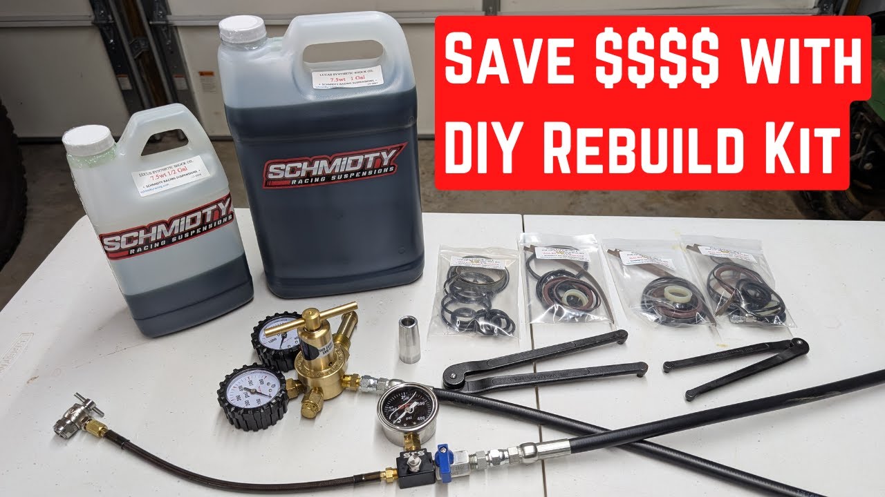 Schmidty Racing Raptor Shock Rebuild Kit