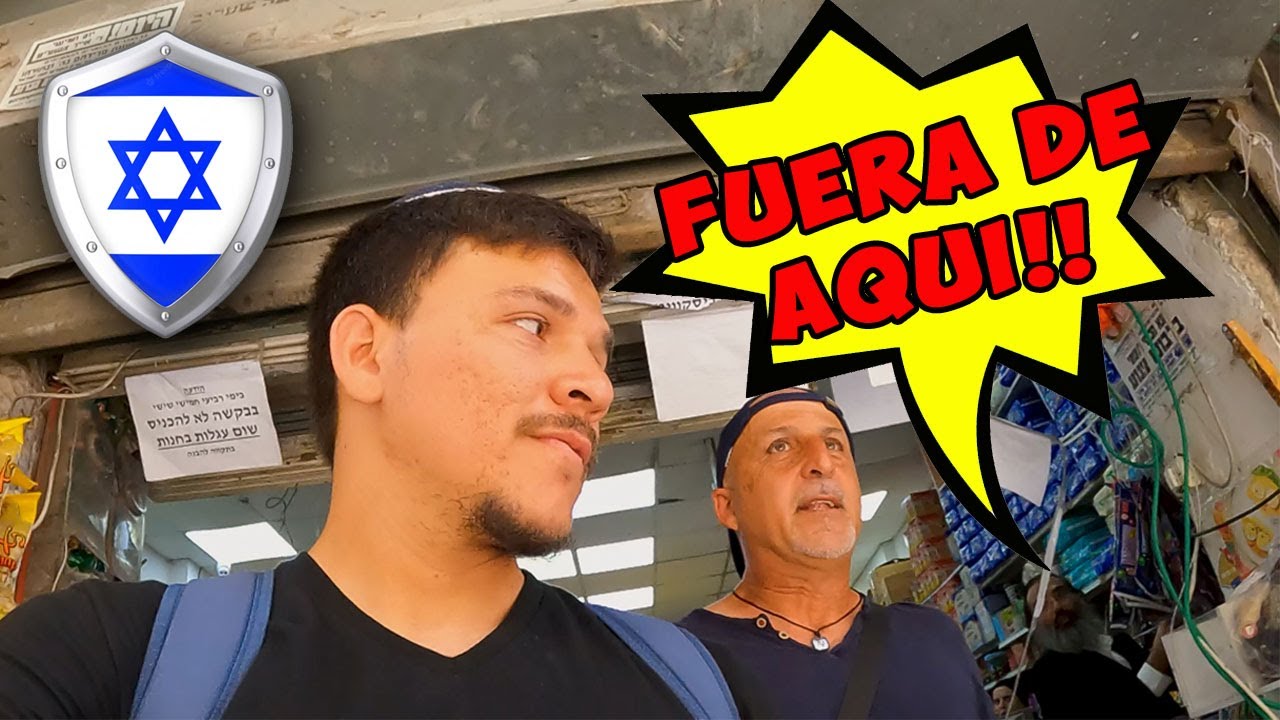 Nos ECHAN de un PELIGROSO Barrio Judío ULTRAORTODOXO | Ft.@Bacari suelto en Israel