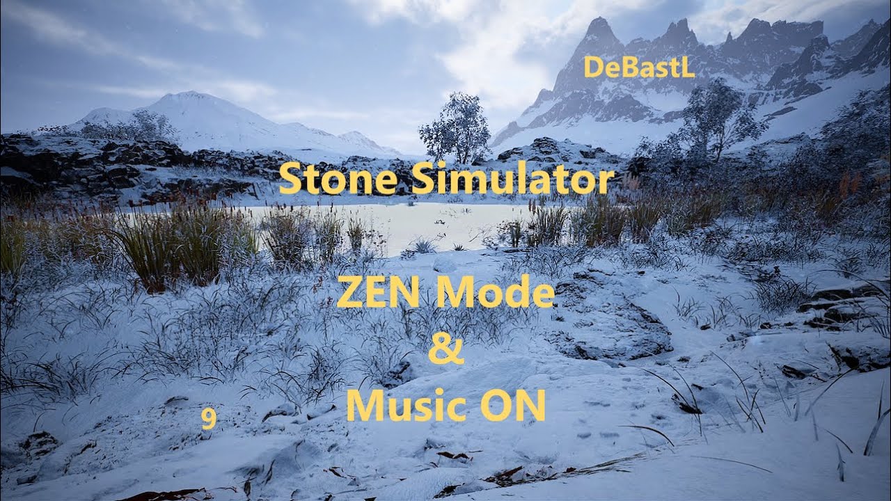 Stone Simulator - Just Be a Rock | 09 | Relaxen, Träumen, ASMR, Yoga, Entspannen | ZEN & Music