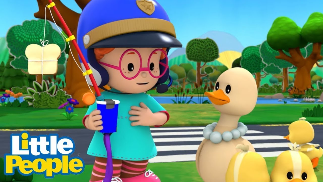 Why Did the Duck Cross the Road? | Little People | Video for kids | WildBrain Enchanted