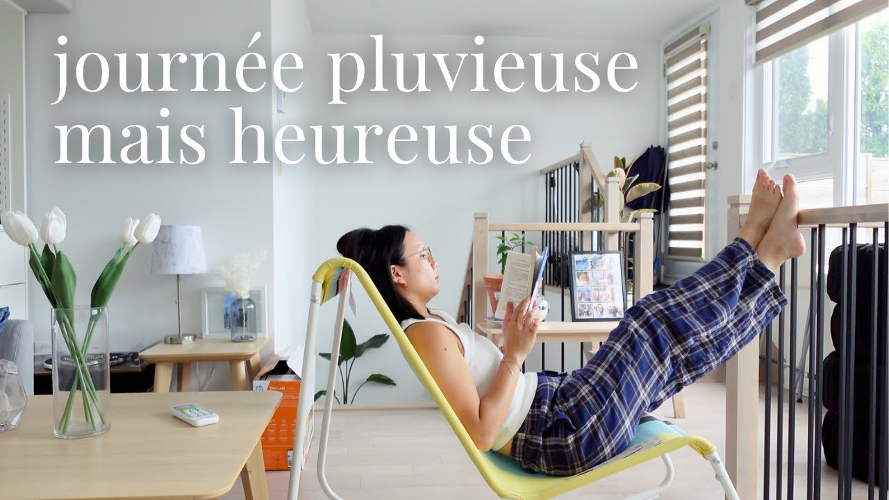 Daily vlog cosy à la maison, création d'un moodboard, recette foccacia & plantes