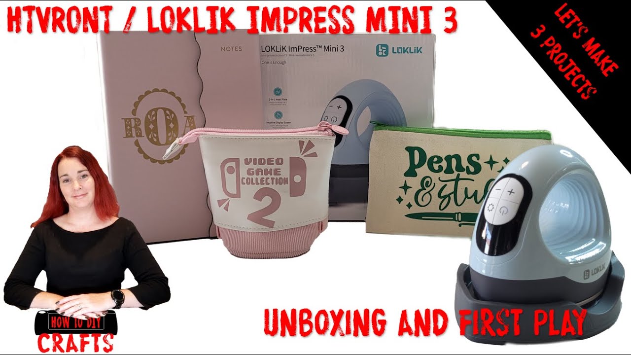 HTVRONT / LOKLiK Impress Mini 3 unboxing