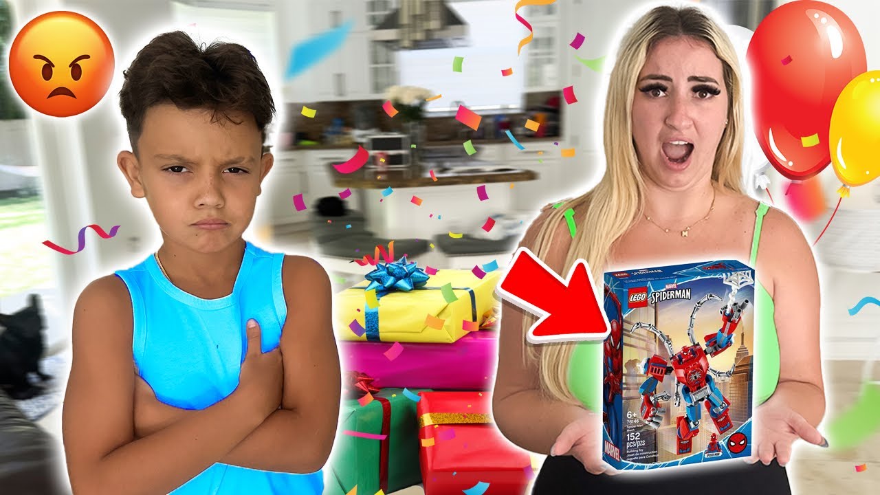 HE DIDN'T LIKE HIS BIRTHDAY PRESENT...(He Got Mad)