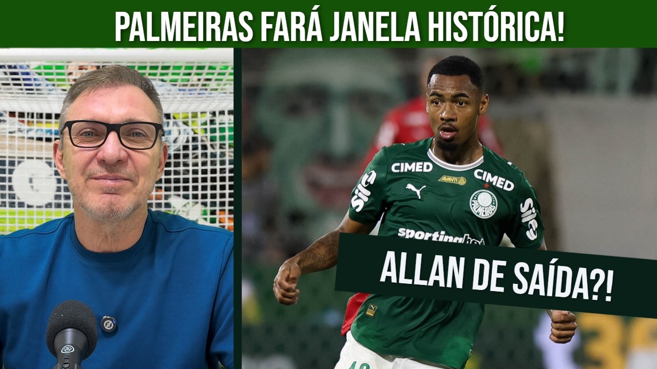PALMEIRAS FAR&Aacute; JANELA DE TRANSFER&Ecirc;NCIAS HIST&Oacute;RICA NO MEIO DO ANO!