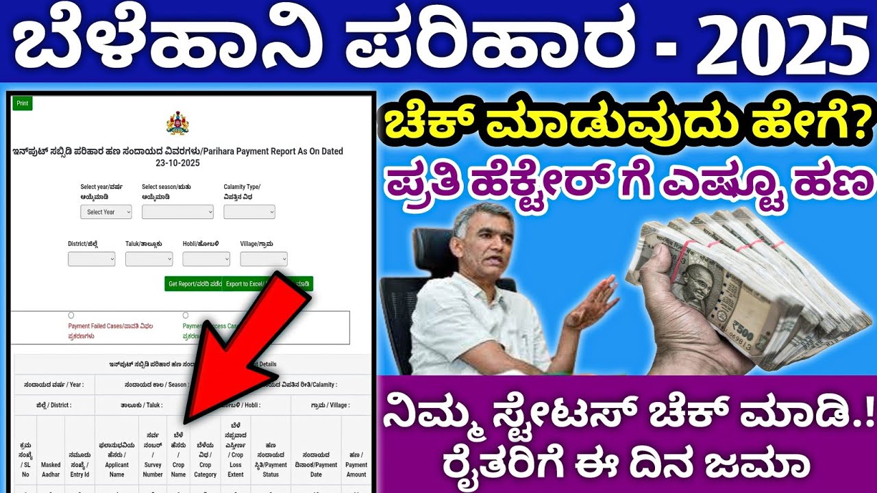 Bele Parihara Payment 2025