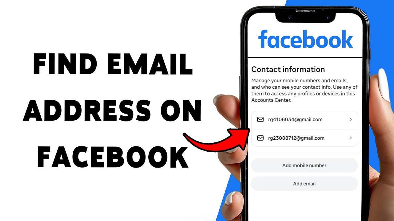 Как найти адрес электронной почты в Facebook | Просмотр связанных с Facebook адресов электронной ...