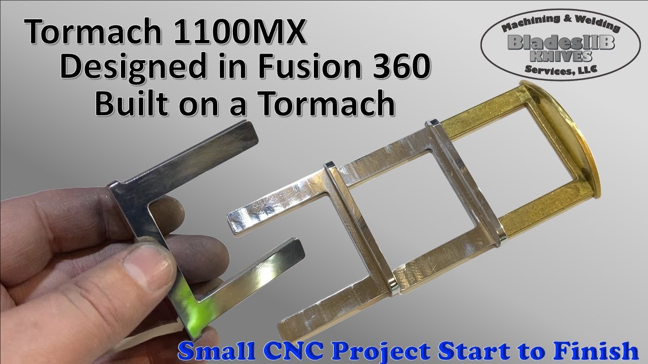 Tormach 1100MX CNC Project Start to Finish - Designed in Fusion 360 & Built on a Tormach