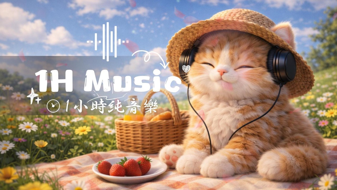 🎵【No Ads | 1H無廣告】1H  Pure  Piano Relaxing Music | 學習, 工作, 睡眠, 冥想 | 舒緩減壓 BGM鋼琴