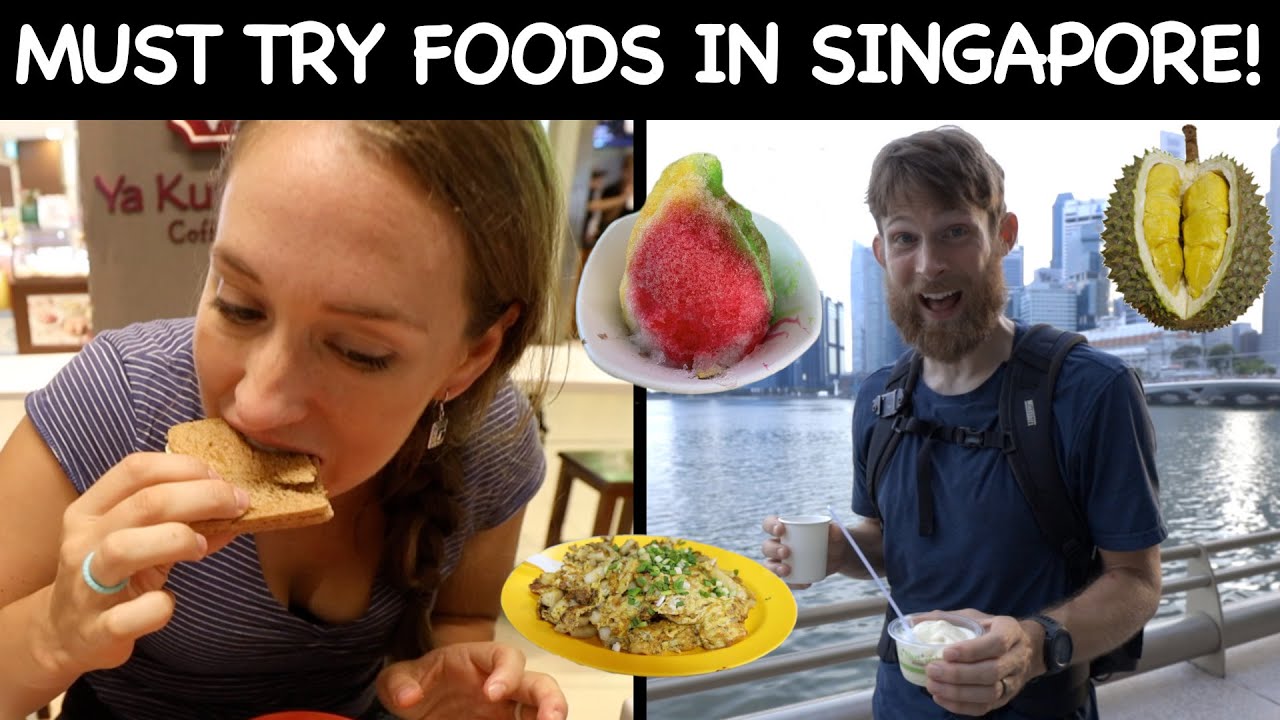 SINGAPORE FOOD TOUR DIY | Vegetarian | 1st Time Trying