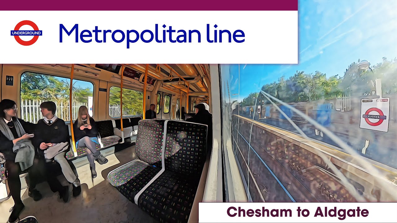Chesham to Aldgate | Metropolitan Line All Stops