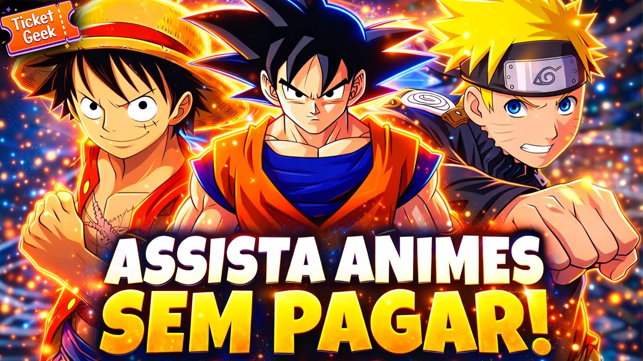 ONDE ASSISTIR ANIMES DE GRAÇA E DUBLADO? [ATUALIZADO 2026] ✅