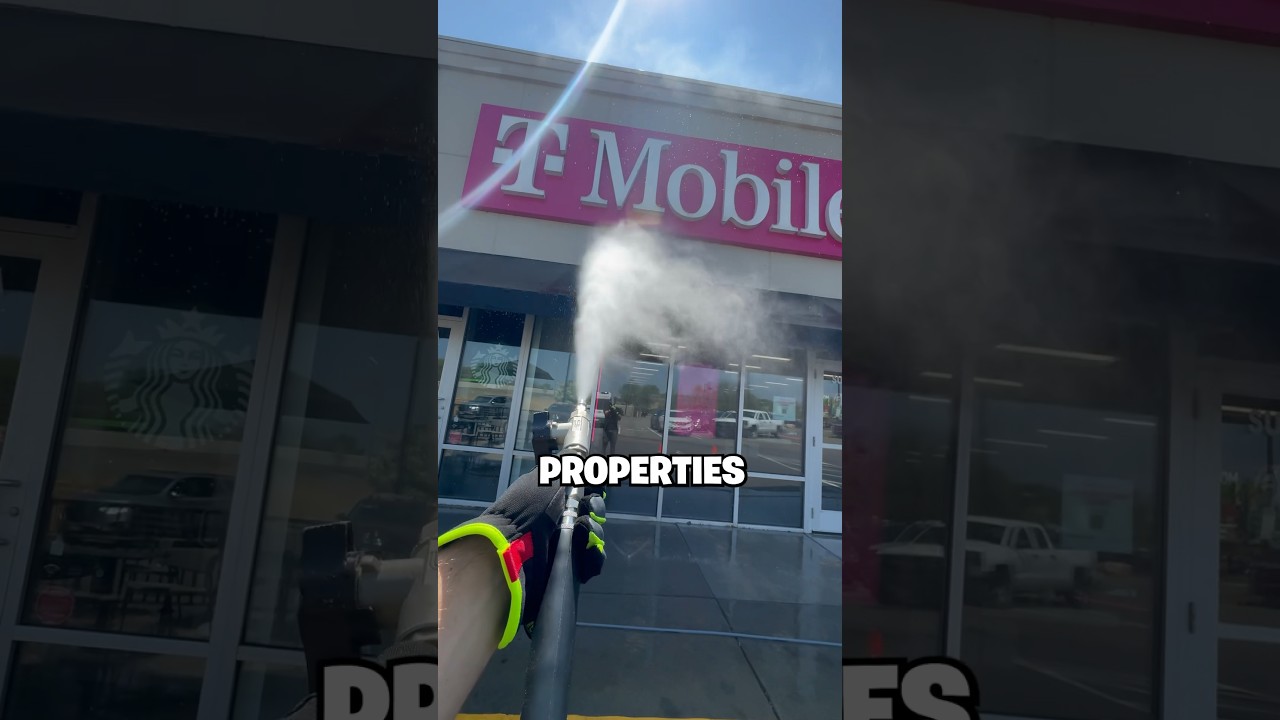 How I Land Commercial Pressure Washing Jobs! #pressurewashing #powerwashing #cleaning #buisness