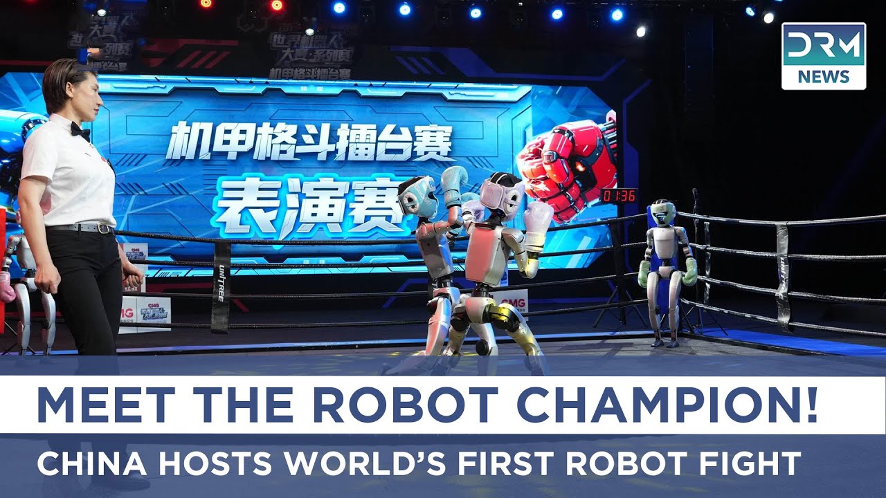 Robot Showdown: AI Strategist Wins China&rsquo;s First Mech Combat Championship! | DRM News | AI1B