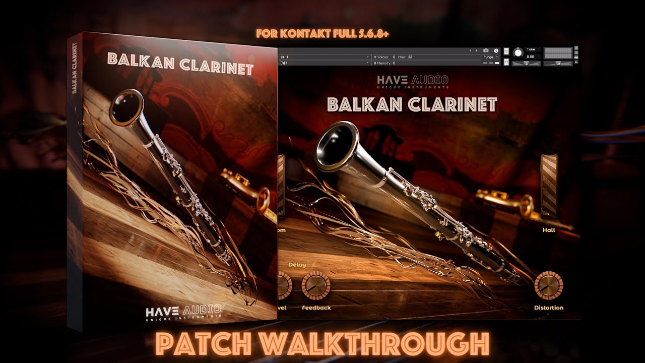 BALKAN CLARINET PATCH WALKTHROUGH VIDEO