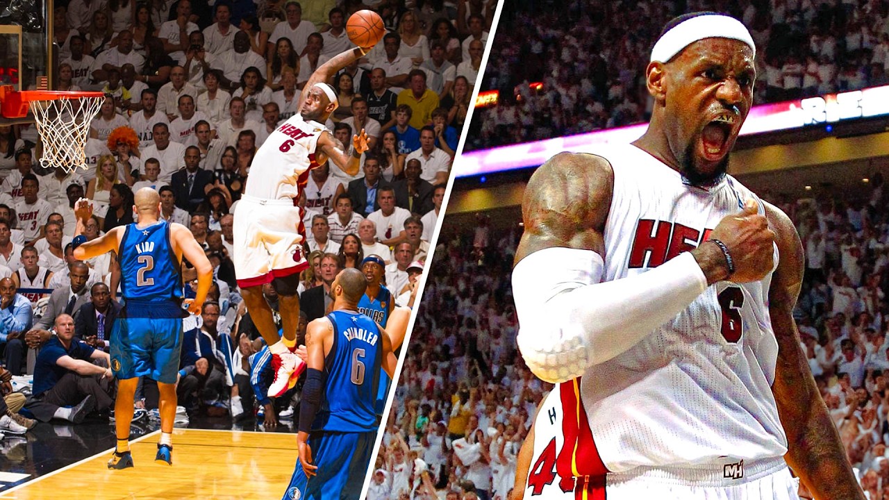 LeBron James' GREATEST FINALS Highlights ONLY For 17 Minutes Straight ! 👑