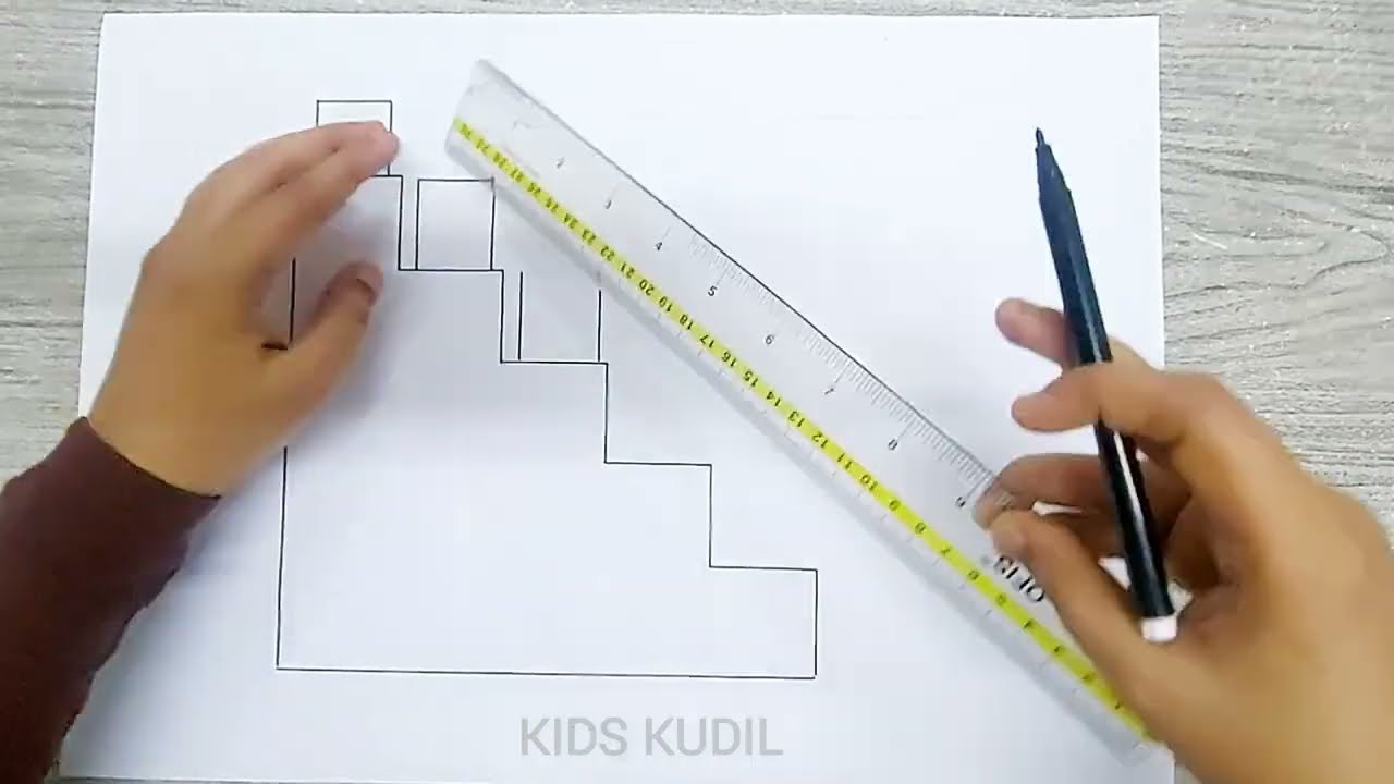 Water Purification Model Diagram | School Science Project | Easy drawing idea