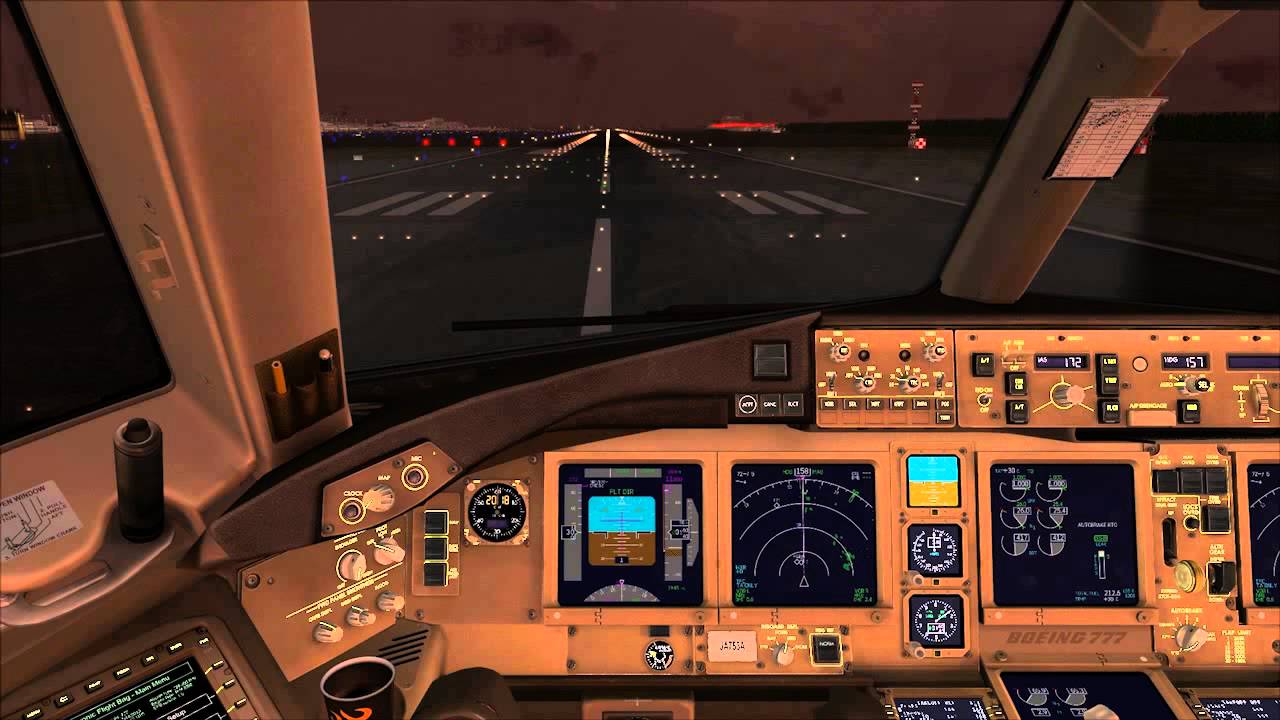 FSX CaptainSim 777-300 Narita - Honolulu
