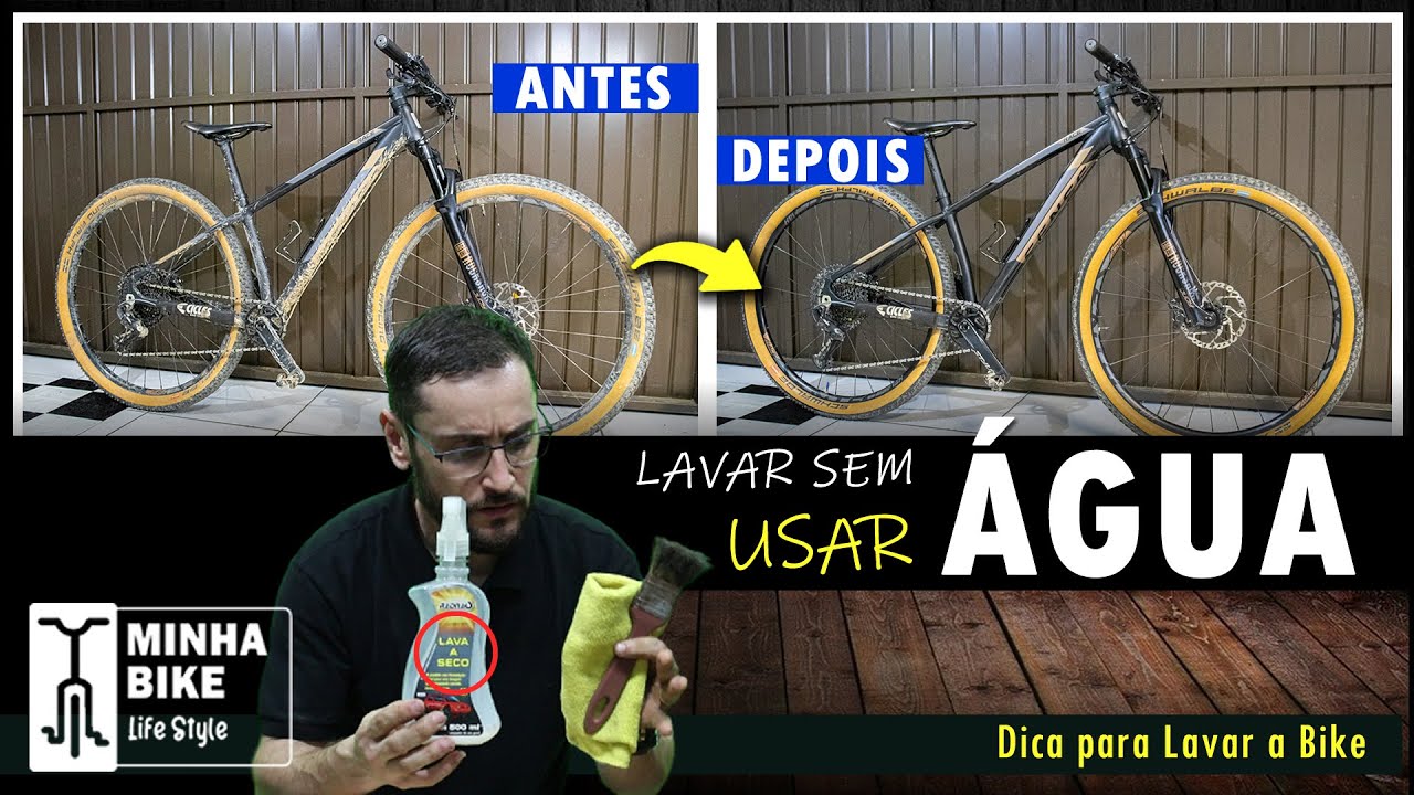 COMO LAVAR A BIKE EM CASA SEM USAR ÁGUA - Minha Bike Life Style