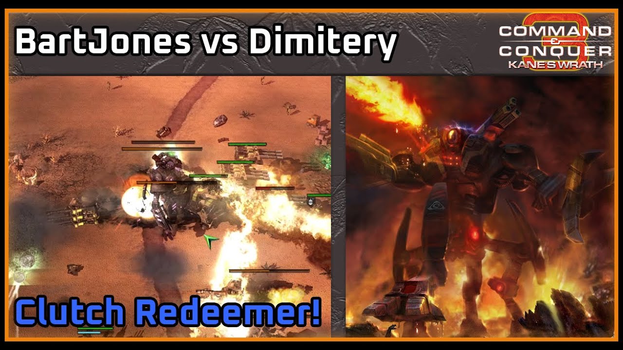 Kane's Wrath Casting - SHOWMATCH! Dimitery vs BartJones! Best of 11