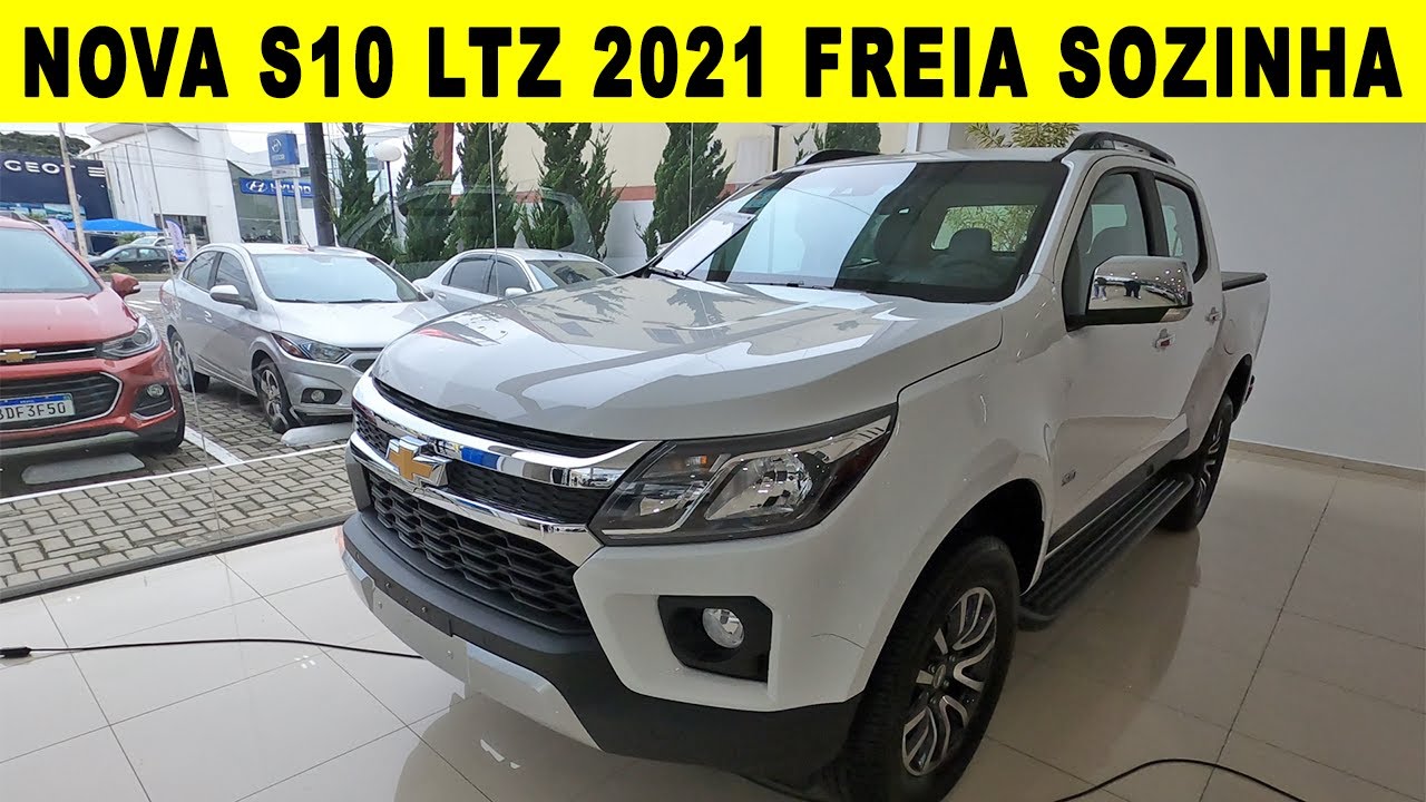 NOVA S10 LTZ 2021 2.8 DIESEL - ELA FREIA SOZINHA E TEM WIFI 4G