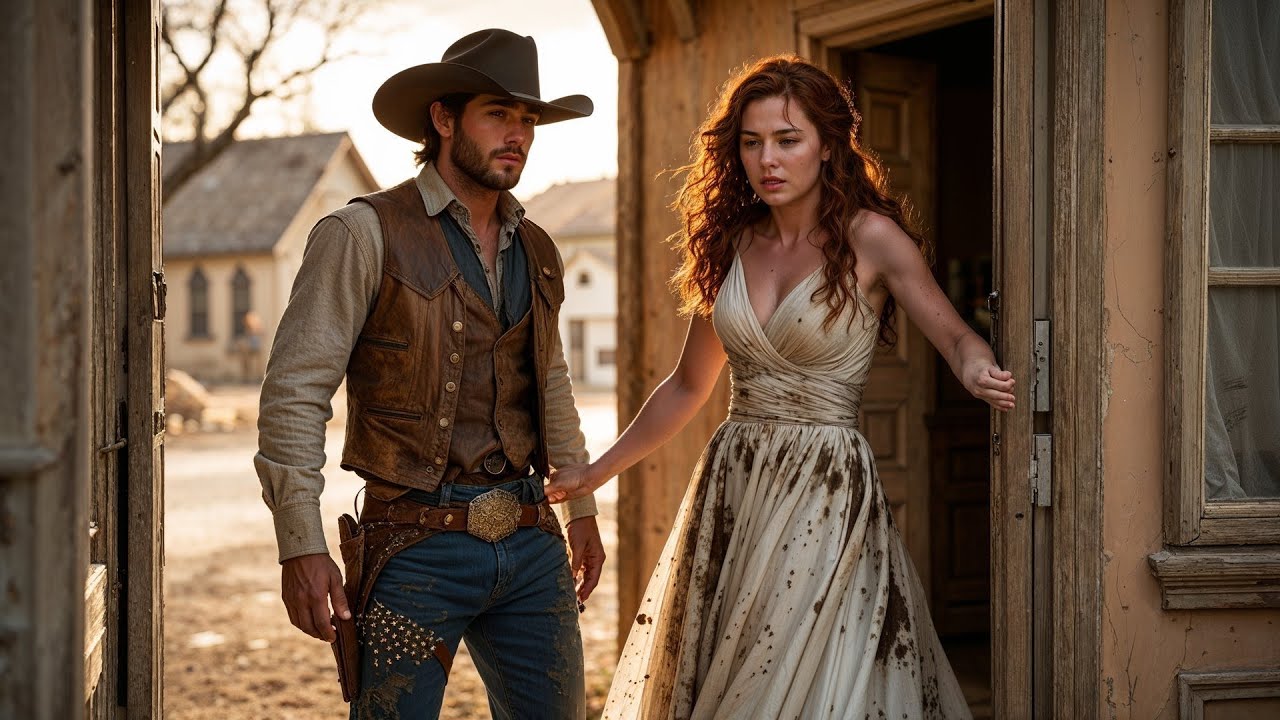 She Was Forced To Marry A Cruel Rancher, The Cowboy Stopped The Wedding And Offered His Hand
